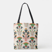 Tote Bag Modèle Floral égyptien, (Dos)