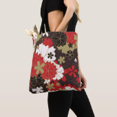 Tote Bag Modèle floral élégant du Sakura japonais (De près)