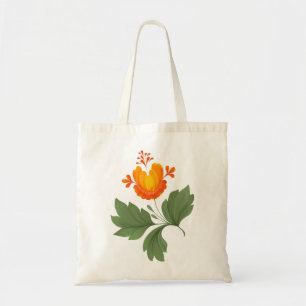 Tote Bag Modèle floral folklorique ukrainien. Ukraine