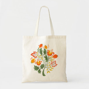 Tote Bag Modèle floral folklorique ukrainien. Ukraine