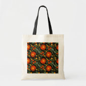Tote Bag Modèle floral folklorique ukrainien. Ukraine (Devant)