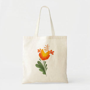 Tote Bag Modèle floral folklorique ukrainien. Ukraine
