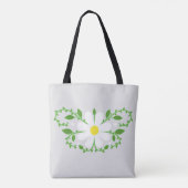 Tote Bag Modèle floral marais (Dos)