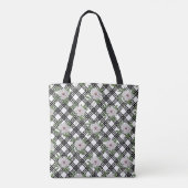 Tote Bag Modèle Floral vintage (Dos)