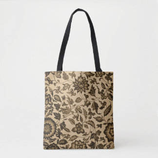 Tote Bag Modèle floral vintage