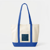 Tote Bag "Modèle futuriste d'architecture spatiale" (Devant)