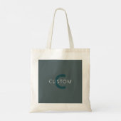 Tote Bag Modèle monographique élégant et personnalisable (Dos)