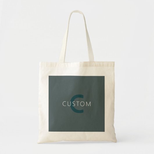 Tote Bag Modèle monographique élégant et personnalisable (Devant)