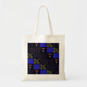 Tote Bag Modèle patchwork du 4 juillet - 4 juillet (Devant)