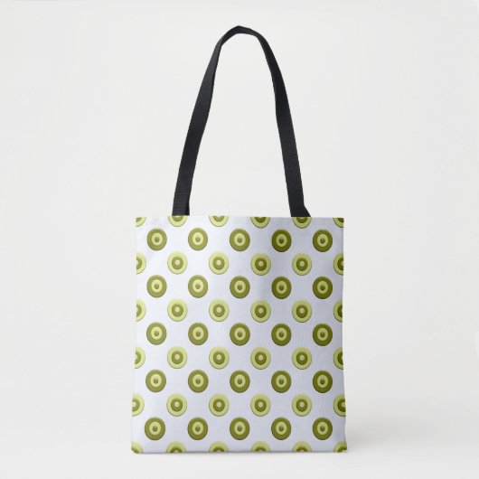 Tote Bag modèle vert de pois (Devant)