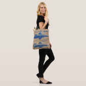 Tote Bag Modèle vintage de fusée (Sur le modèle)