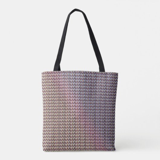 Tote Bag Modern abstract digital pattern design 1260 (Dos)