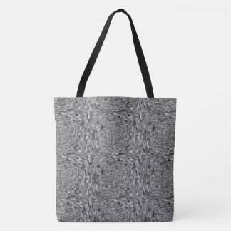 Tote Bag MODERN abstract draw in-light-gray-black-