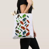Tote Bag "Modern Casino Chips 3D Art Design" (De près)