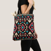 Tote Bag Modern Geometric Southwest Style  (De près)