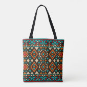 Tote Bag Modern Geometric Southwest Style (Dos)