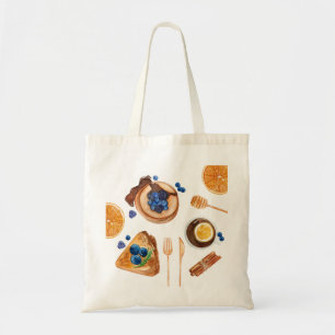Tote Bag Modern Pancakes Kitchen Beauty Breakfast