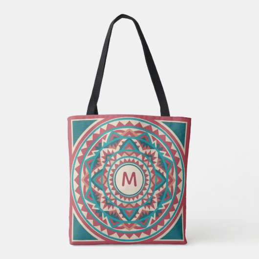 Tote Bag Modern Southwest Mandala (Dos)