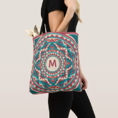 Tote Bag Modern Southwest Mandala (De près)