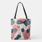 Tote Bag Moderne abstrait du milieu du siècle (Dos)