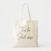Tote Bag Moderne, ce passage (Devant)