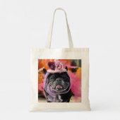 Tote Bag Moderne Créez votre propre photo de chien (Dos)
