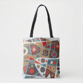 Tote Bag Moderne du milieu du siècle No 18 (Devant)