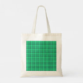 Tote Bag Moderne élégant coche verte (Dos)