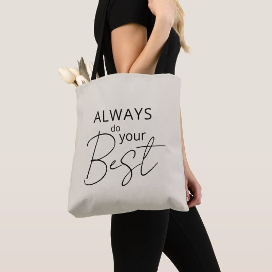 Tote Bag Moderne et élégant (De près)