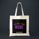 TOTE BAG MODERNE ET MODERNE PERSONNALISABLE NOIR VÉRIFIÉ<br><div class="desc">VOUS POUVEZ CHANGER,  REDIMENSIONNER OU AJOUTER LOGO,  PHOTO,  TEXTE ET COULEURS COMME VOUS LE SOUHAITEZ.MERCI.</div>