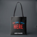 TOTE BAG MODERNE ET MODERNE PERSONNALISABLE NOIR VÉRIFIÉ<br><div class="desc">VOUS POUVEZ CHANGER,  REDIMENSIONNER OU AJOUTER LOGO,  PHOTO,  TEXTE ET COULEURS COMME VOUS LE SOUHAITEZ.MERCI.</div>