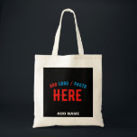 TOTE BAG MODERNE ET MODERNE PERSONNALISABLE NOIR VÉRIFIÉ<br><div class="desc">VOUS POUVEZ CHANGER,  REDIMENSIONNER OU AJOUTER LOGO,  PHOTO,  TEXTE ET COULEURS COMME VOUS LE SOUHAITEZ.MERCI.</div>
