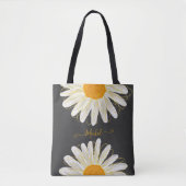 Tote Bag Moderne minimaliste cascolol Chamomile (Devant)