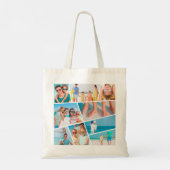 Tote Bag Moderne Simple Amusement Personnalisé 9 Images Col (Dos)