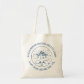 Tote Bag Moderne Simple Camping Week-end Bachelorette Party (Devant)