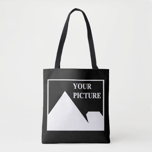 Tote Bag Moderne simple Créez votre propre image Mariage (Devant)