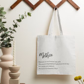 Tote Bag Moderne Simple Meilleure Mère Jamais Meilleure Bea