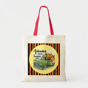 Tote Bag Moderne Thanksgiving Belle collection d'automne