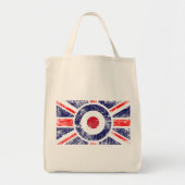 Tote Bag Modes de cible Roundel Royaume-Uni Cible Union Jac (Devant)