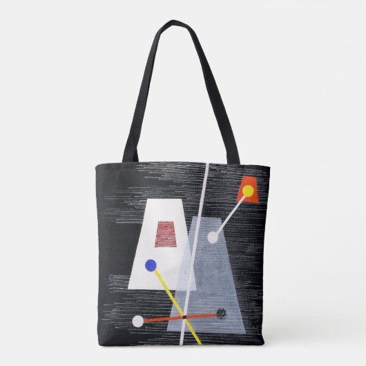 Tote Bag Moholy-Nagy - Pyramides tronquées (Dos)