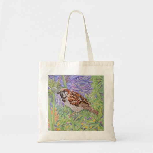 Tote Bag Moineau domestique (Devant)