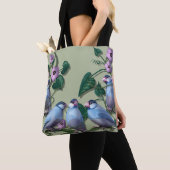 Tote Bag Moineaux de Java (De près)