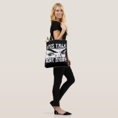 Tote Bag Moins de bla-bla plus d'anime - Anime drôle (Sur le modèle)