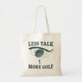 Tote Bag Moins Parlez Plus Golf (Devant)