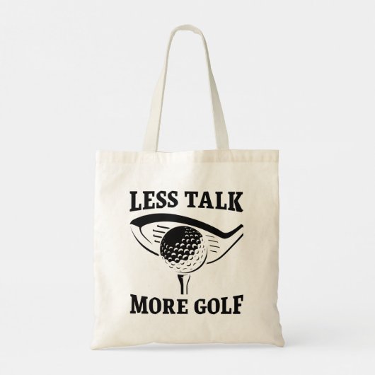 Tote Bag Moins Parlez Plus Golf (Dos)