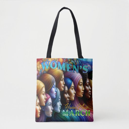 Tote Bag Mois de l'histoire des femmes (Devant)