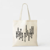Tote Bag Mois de l'histoire des Noirs (Dos)