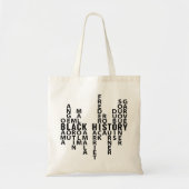 Tote Bag Mois de l'histoire des Noirs (Devant)