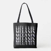 Tote Bag Mois de l'histoire noire Junetdix Melanin (Dos)