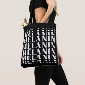 Tote Bag Mois de l'histoire noire Junetdix Melanin (De près)